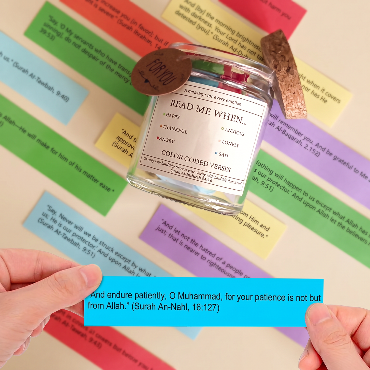 Qur'an Verses Jar
